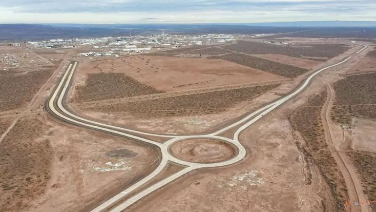 Obra en Añelo para descomprimir el tránsito de las rutas 7 y 17.