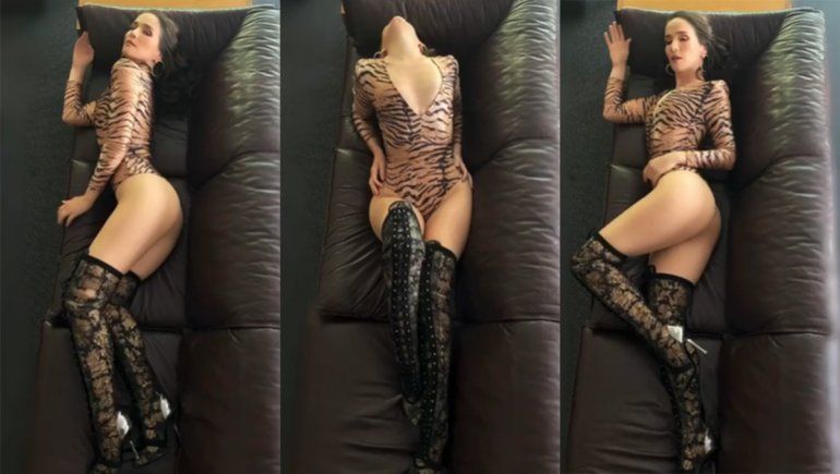 Natalia Oreiro le perdió el miedo a Instagram y se animó a bebotear