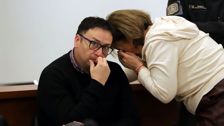 Pablo Sanz y su defensora oficial