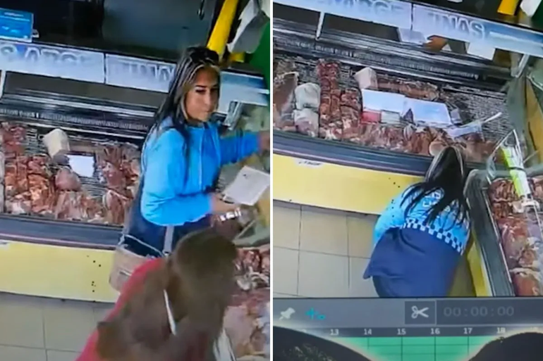 Video viral: inspectora vio cómo a una clienta se le cayeron mil pesos y los escondió