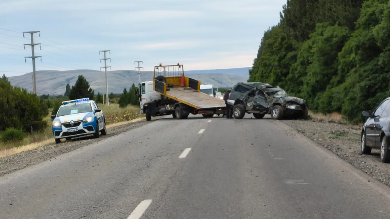 Se quedó dormido, desbarrancó y chocó contra árboles: se salvó de milagro | LM Neuquen Se quedó dormido, desbarrancó y chocó contra árboles: se salvó de milagro