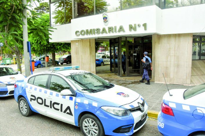 Personal de la Comisaría Primera realizó las primeras diligencias.