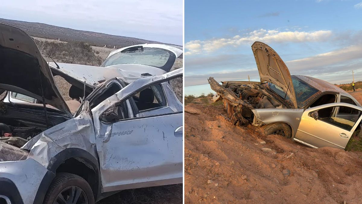 Dos vuelcos en las rutas neuquinas en las últimas horas.