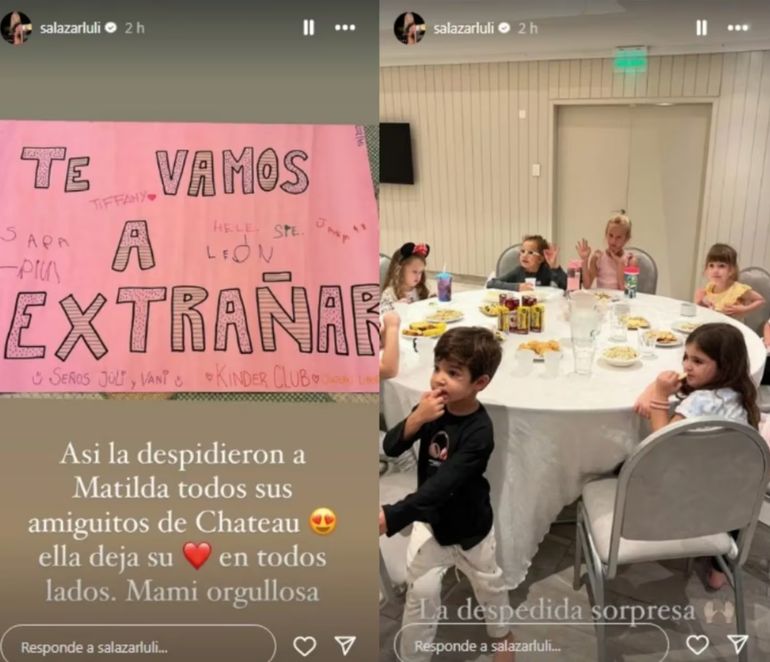 La despedida de Luciana Salazar de su antiguo hogar La despedida de Luciana Salazar de su antiguo hogar
