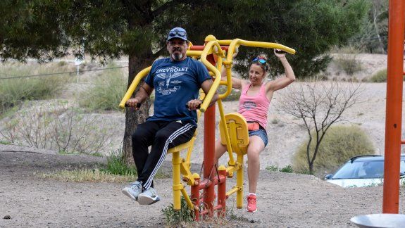 Cómo utilizar correctamente las estaciones saludables de Parque Norte