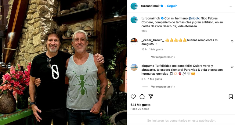 El Turco Naim y su nuevo look. El Turco Naim y su nuevo look.