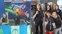 La escuela de taekwondo Sabon Sung ya está en Brasil y se prepara para la competencia.