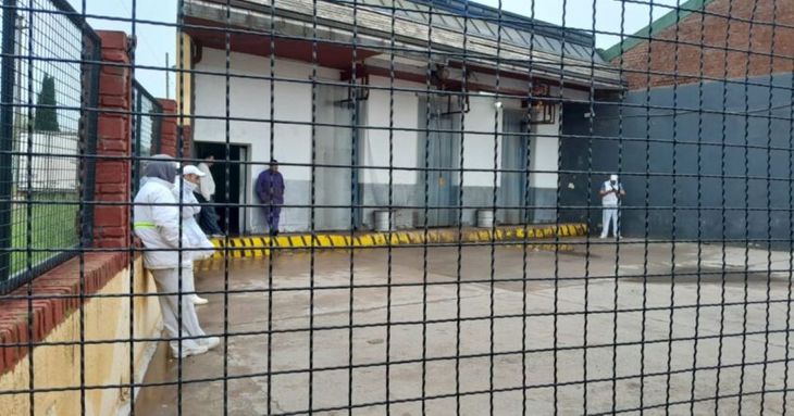 Los trabajadores están tomando medidas cada vez más agresivas, que incluyen hasta el bloqueo sobre la salida de carne del establecimiento. Los trabajadores están tomando medidas cada vez más agresivas, que incluyen hasta el bloqueo sobre la salida de carne del establecimiento.