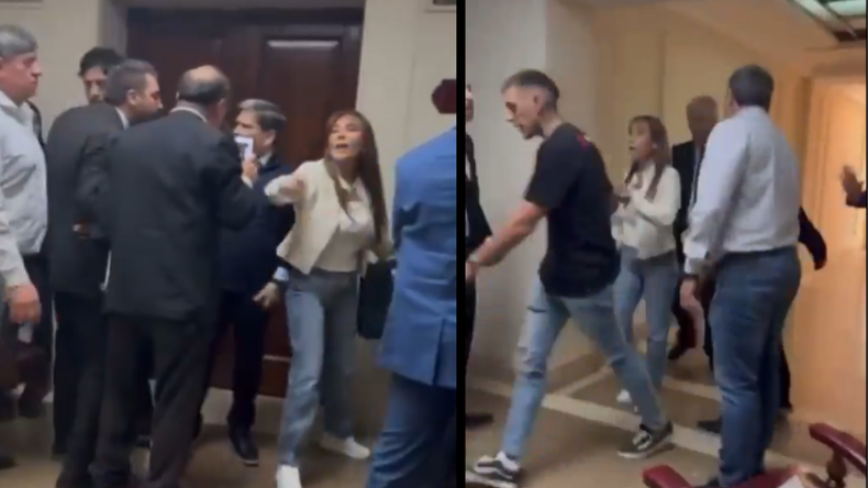 La senadora López denunció al personal de Seguridad del Senado tras cambiarle la cerradura de su oficina. | LM Neuquen La senadora López denunció al personal de Seguridad del Senado tras cambiarle la cerradura de su oficina.