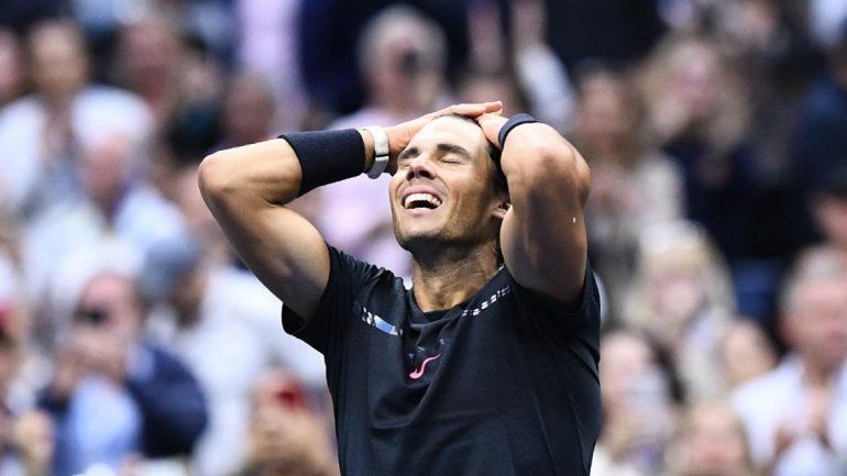 Rafael Nadal consiguió hoy su decimosexto título de Grand Slam