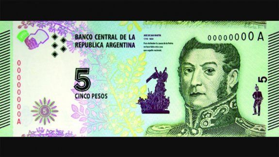comenzo la despedida del billete de 5 pesos