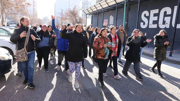 Las mujeres demoradas en los allanamientos a las organizaciones sociales fueron liberadas / Foto