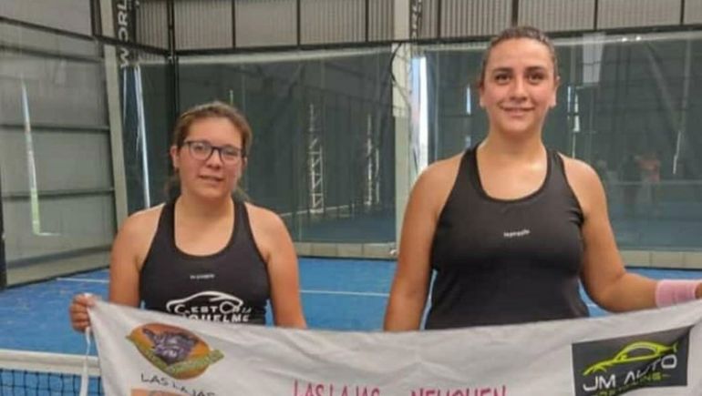 Orgullo de Las Lajas: dos jugadoras de pádel entre las mejores del país