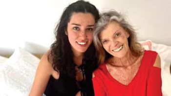 Chiara Sieburger junto a su abuela Tini De Bucourt. Chiara Sieburger junto a su abuela Tini De Bucourt.