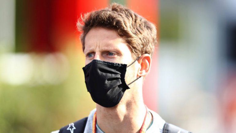 Romain Grosjean dejó el hospital de Bahréin y apuesta a correr la última fecha de la F1.