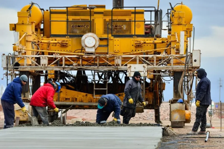 La obra se ubica en torno al 64% de avance. Foto: Secretaría de Prensa y Comunicación La obra se ubica en torno al 64% de avance. Foto: Secretaría de Prensa y Comunicación