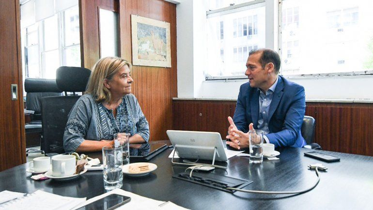 Gutiérrez trató en Vialidad las obras para la provincia