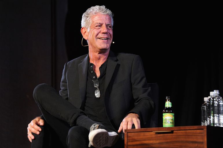 Anthony Bourdain. Anthony Bourdain.