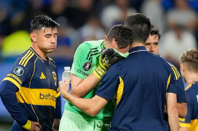 Oficial: la lesión de Marchesín y qué chances tiene Boca de sumar otro arquero