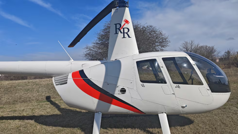 El helicóptero que fue secuestrado por la Policía en Córdoba