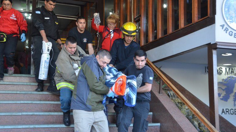 El incidente fue en el hotel del Círculo de Suboficiales de Gendarmería.