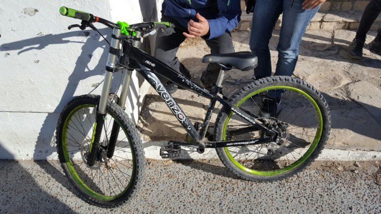 La bicicleta que intentaron vender en Facebook. Foto: gentileza