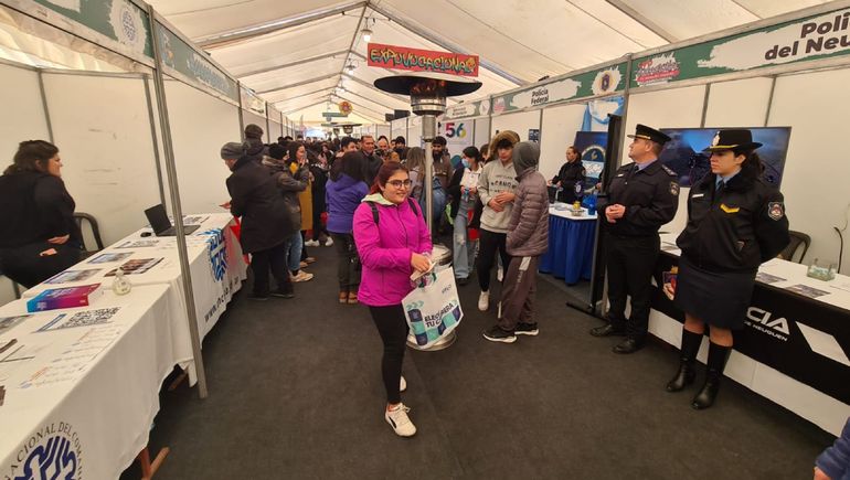 La Expo Vocacional captó la atención de muchos estudiantes