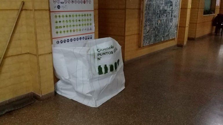 Las escuelas se suman a la recolección de residuos secos