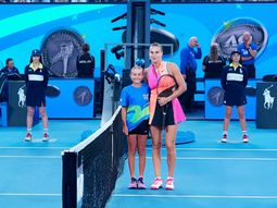 Dos semifinalistas del Australian Open protagonizaron un polémico momento. Dos semifinalistas del Australian Open protagonizaron un polémico momento.