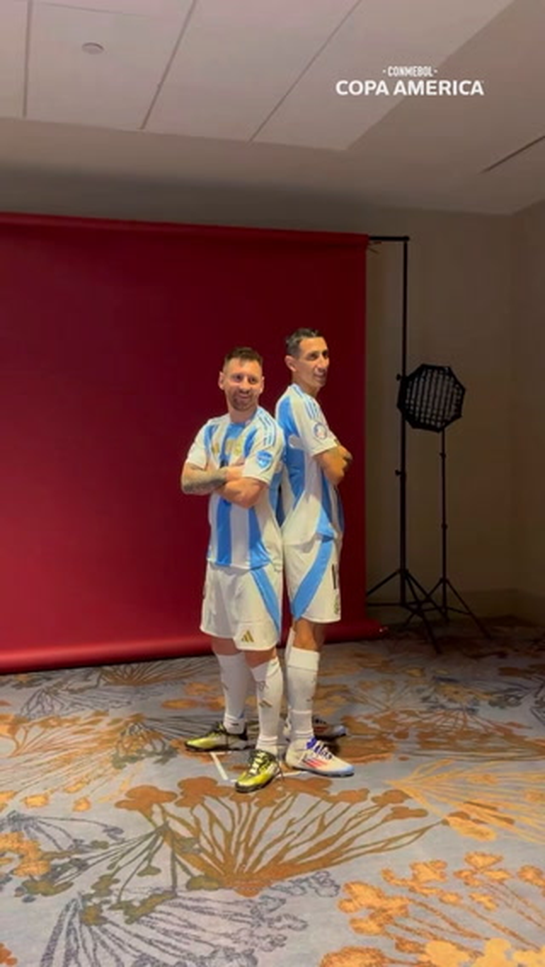 De Paul y su chiste en el Media Day De Paul y su chiste en el Media Day