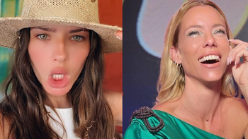 Nicole Neumann y la China Suárez. Nicole Neumann y la China Suárez.