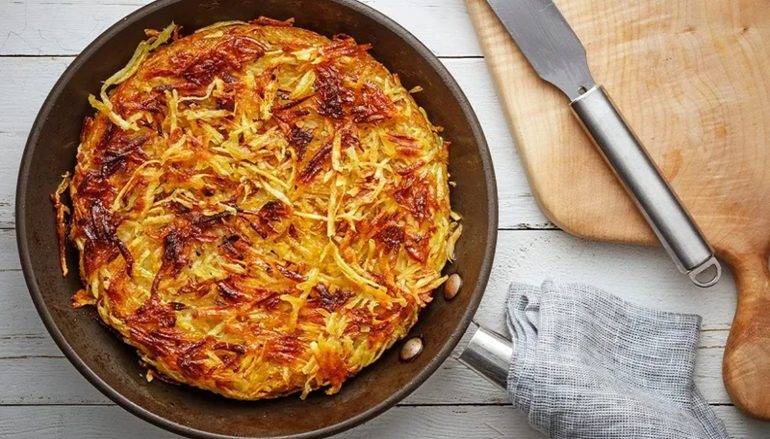 Una receta de Papa Rosti