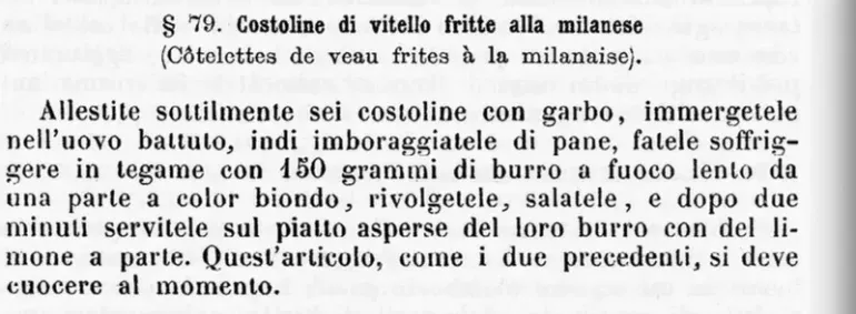 Receta oficial, recogida en el libro