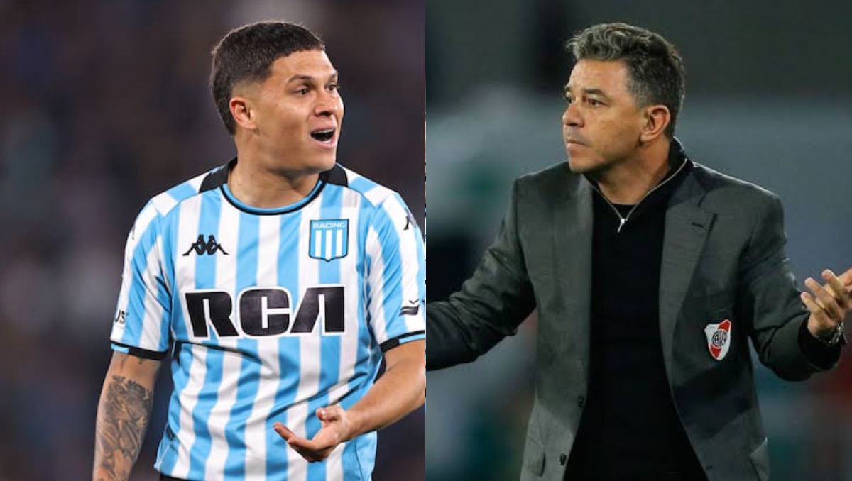 ¿Vuelve a River? Gallardo habló del futuro de Juanfer Quintero