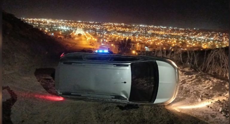 La Cehvrolet Spin no fue secuestrada y el infractor se la pudo llevar, con un conductor responsable al volante. La Cehvrolet Spin no fue secuestrada y el infractor se la pudo llevar, con un conductor responsable al volante.