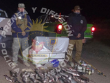 Secuestraron 60 truchas en un amplio operativo contra la pesca furtiva