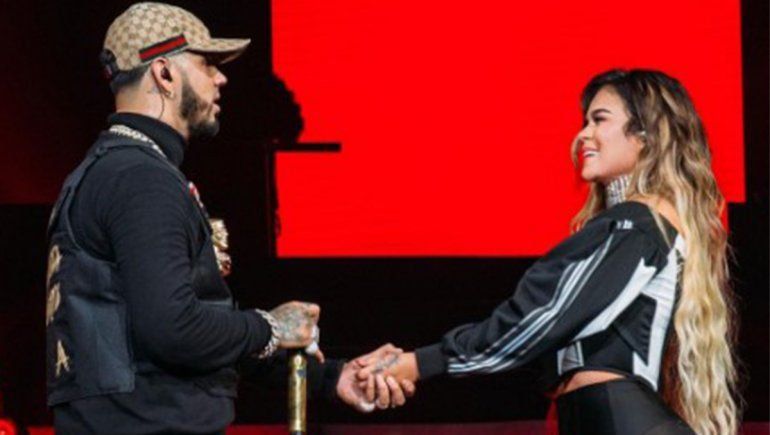 Anuel AA disfruta de la compañía de su hijo