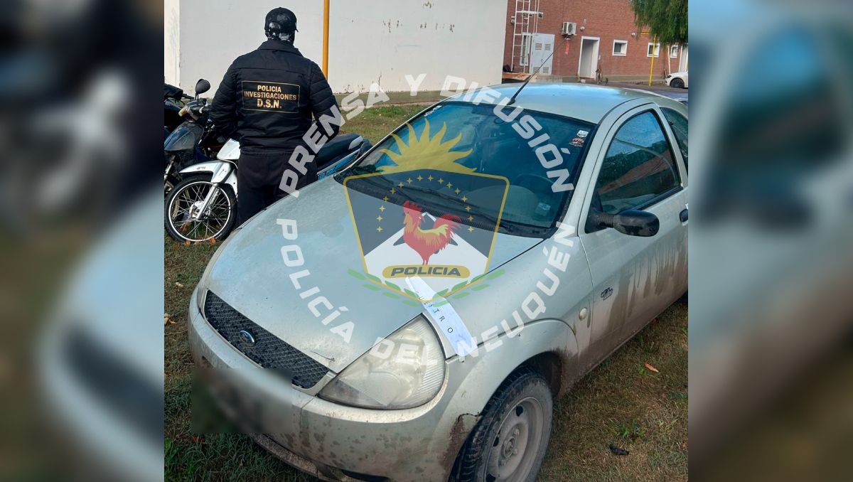 El vehículo fue secuestrado en medio de un operativo en Vista Alegre