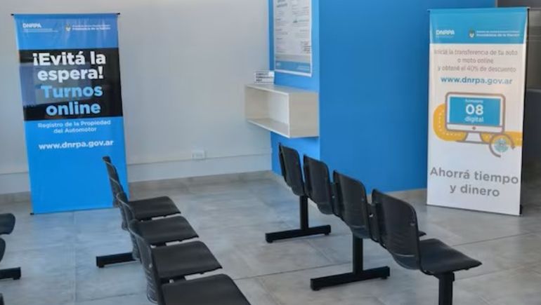 Registro del Automotor.