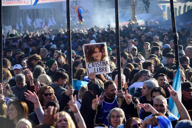 Seguidores de Cristina Kirchner realizarán el segundo festival por la libertad y la democracia para pedir su liberación.