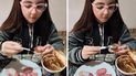 una nena se volvio viral tiktok por comer salame con dulce de leche: es riquisimo