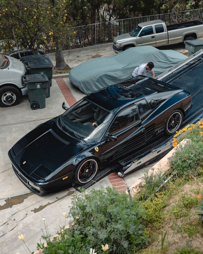 La Ferrari Testarossa de Michael Jordan volverá a rugir como en sus buenos tiempos. Foto: Instagram @wearecurated. La Ferrari Testarossa de Michael Jordan volverá a rugir como en sus buenos tiempos. Foto: Instagram @wearecurated.
