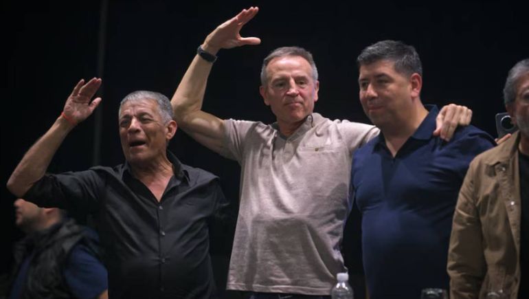 El nuevo triuvirato de la CGT. 