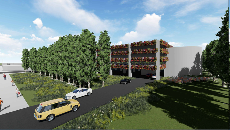 La ciudad tendrá un centro cultural y un nuevo estacionamiento en el Parque Central