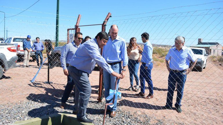 Rucci abrió una de las válvulas en una de las cámaras construidas.&nbsp;