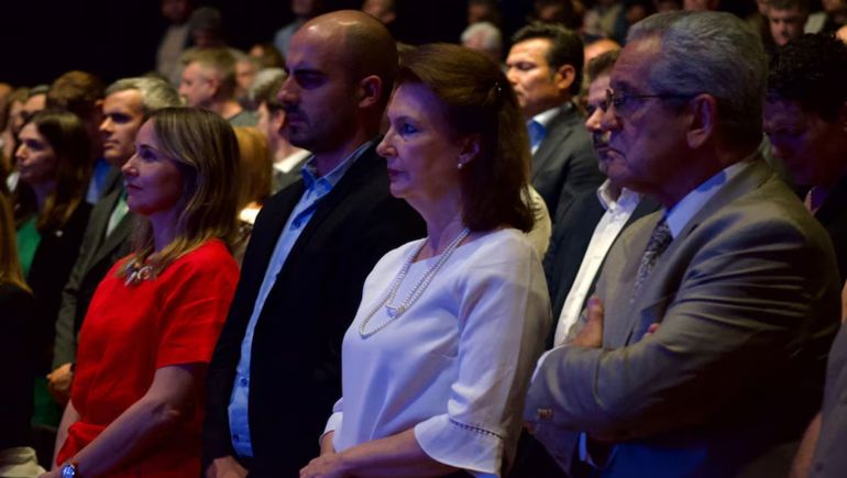 Victoria Villarruel y varias figuras del Gobierno estuvieron en la celebración. Victoria Villarruel y varias figuras del Gobierno estuvieron en la celebración.