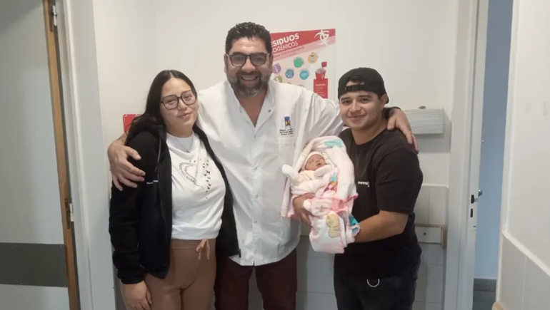 Jazmín Escudero Vilches tuvo su primer hijo