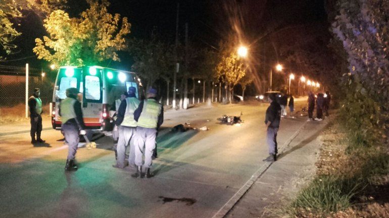 Murió otra de las motociclistas accidentadas en el choque frontal de Valentina Sur