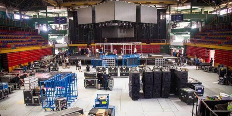 Así se prepara el Ruca Che para el show de Ricky Martin