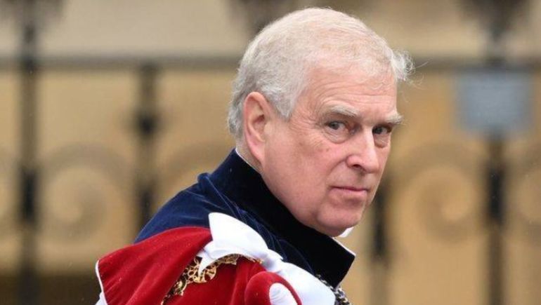 El expríncipe Andrés